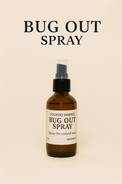Bug Out Spray™ Natural Insect Repellent - DEET-Free | Essential Oil Bug Spray | Family Safe | Handmade in Rhode Island | 4oz