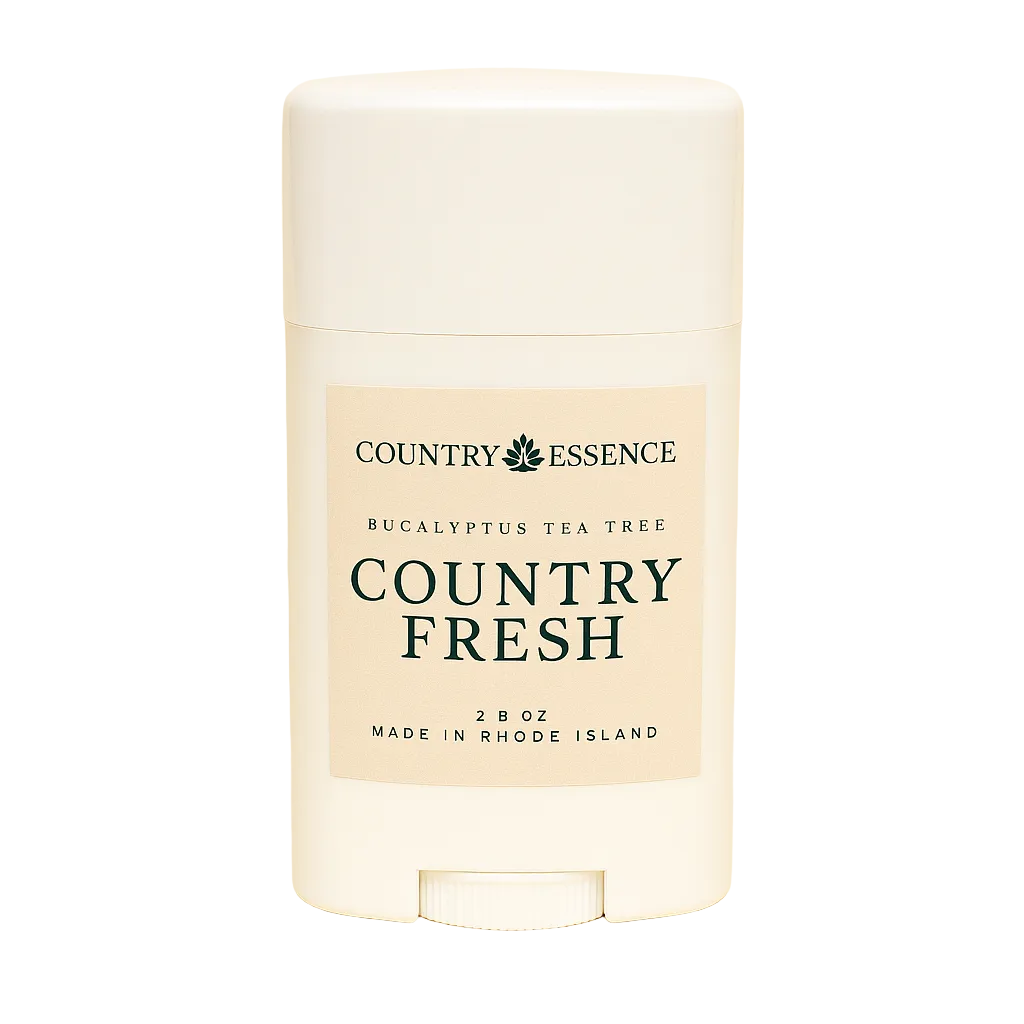 Country Fresh™ Natural Deodorant - Tallow-Based | Aluminum-Free | 3 Scent Options | Handmade in Rhode Island | 50ml