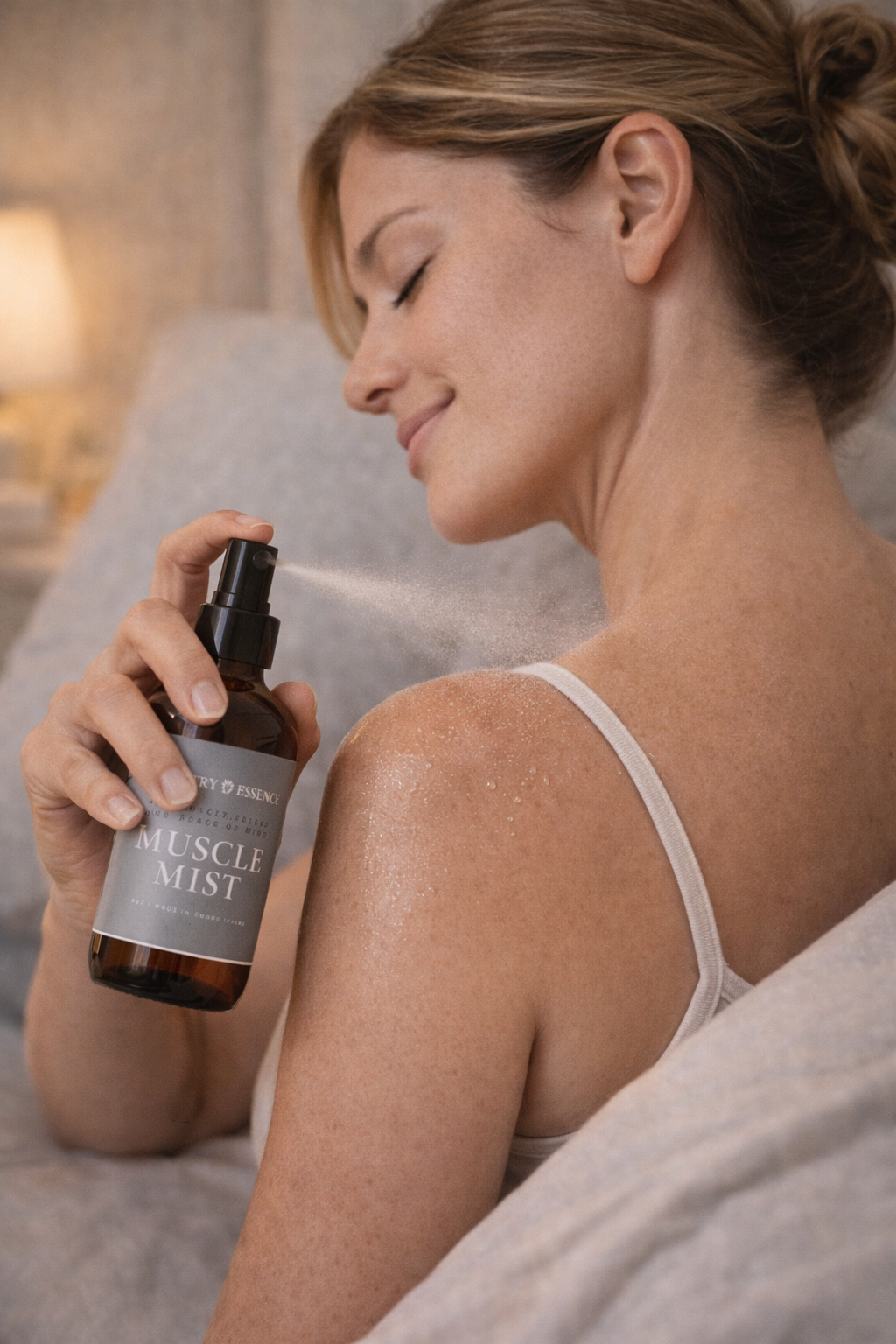 Muscle Mist - Natural Cooling Spray for Sore Muscles, Sleep Aid & Post Workout Relief