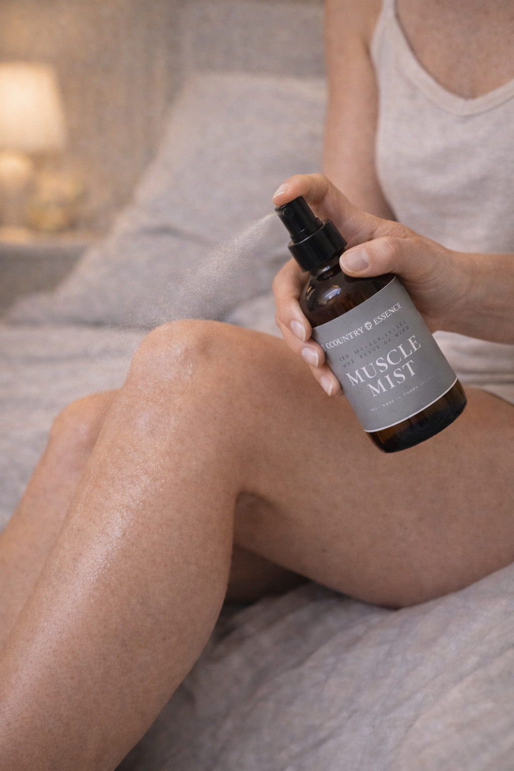 Muscle Mist - Natural Cooling Spray for Sore Muscles, Sleep Aid & Post Workout Relief