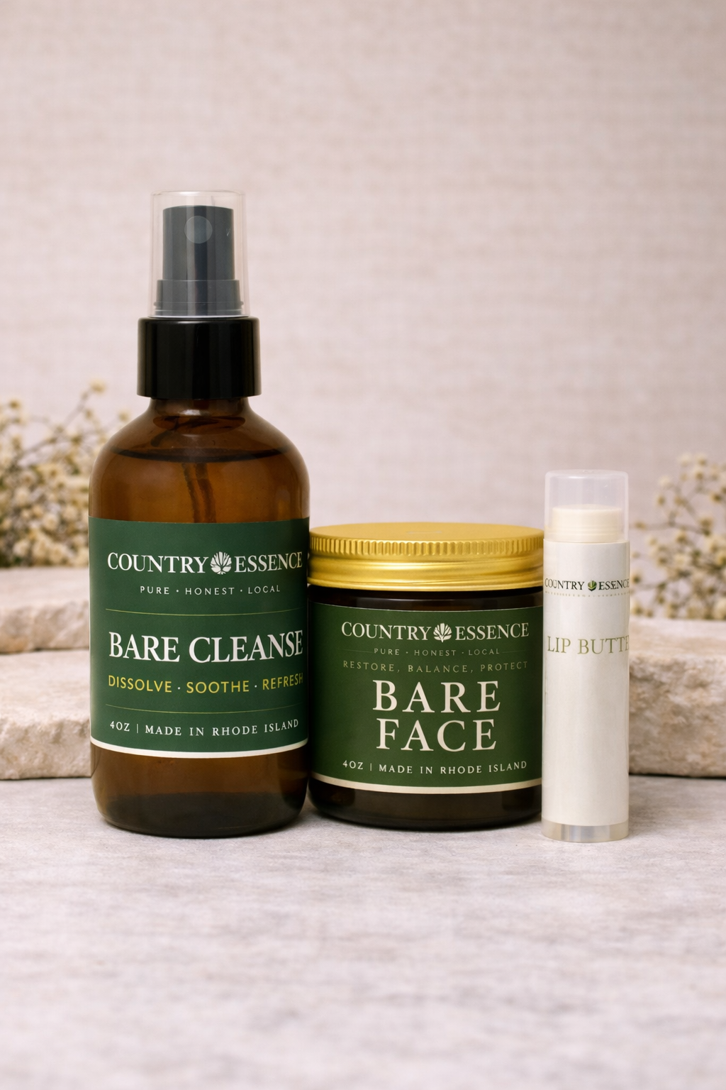 The Bare Face Ritual (Daily Glow System)